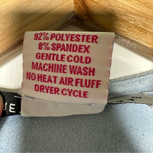 Gretchen Scott Designs Blue Suede Waterfall Open Cardigan Size Medium - Picture 7 of 9